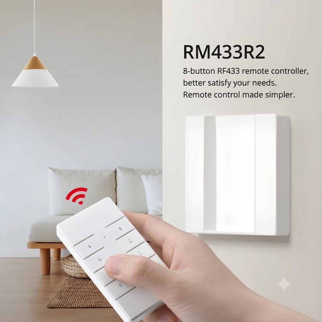 جهاز تحكم عن بعد لاسلكي طراز RM433R2